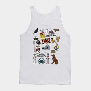 Maryland Flash Sheet - Color Tank Top